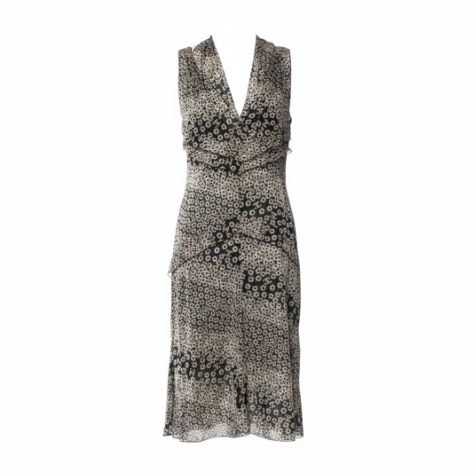 (RESERVED) (rare) Chanel S/S 2003 double halterneck dress