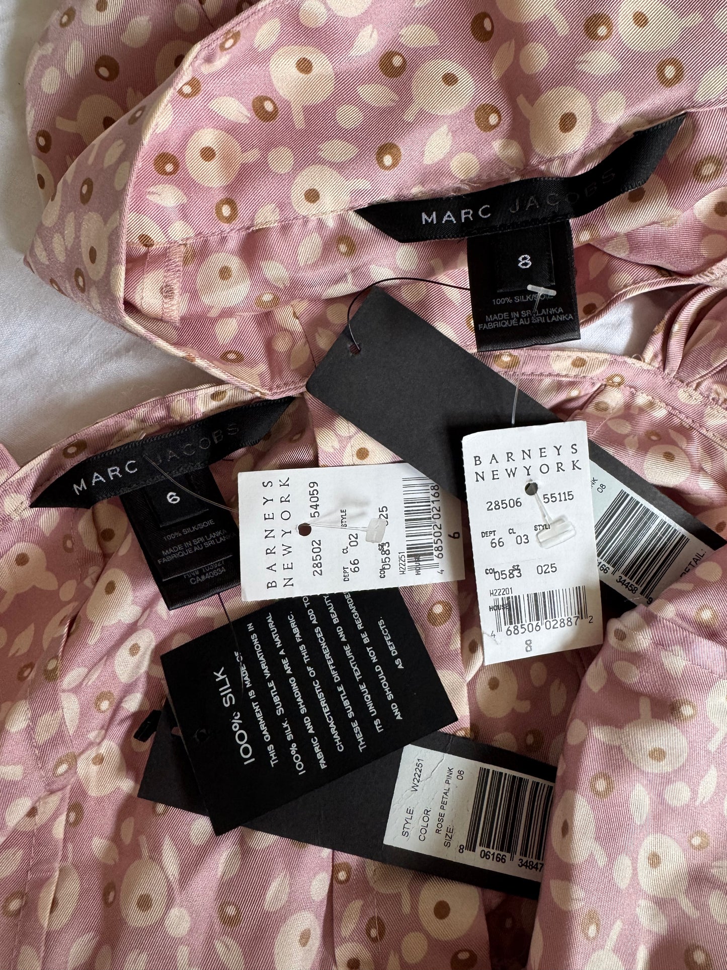 (NWT) Marc Jacobs S/S 2005 silk tank and skirt set
