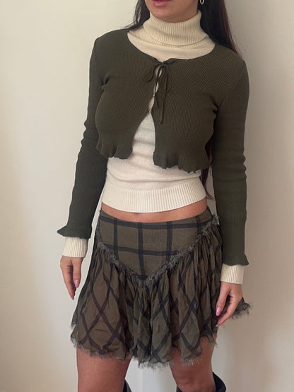 *rare* miu miu f/w 1998 bow tie top