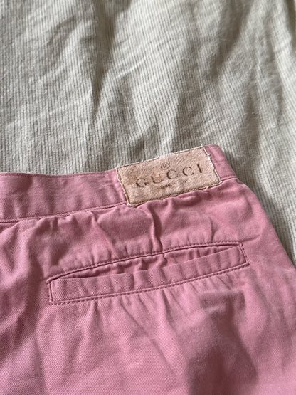 gucci s/s 2000 pink capris