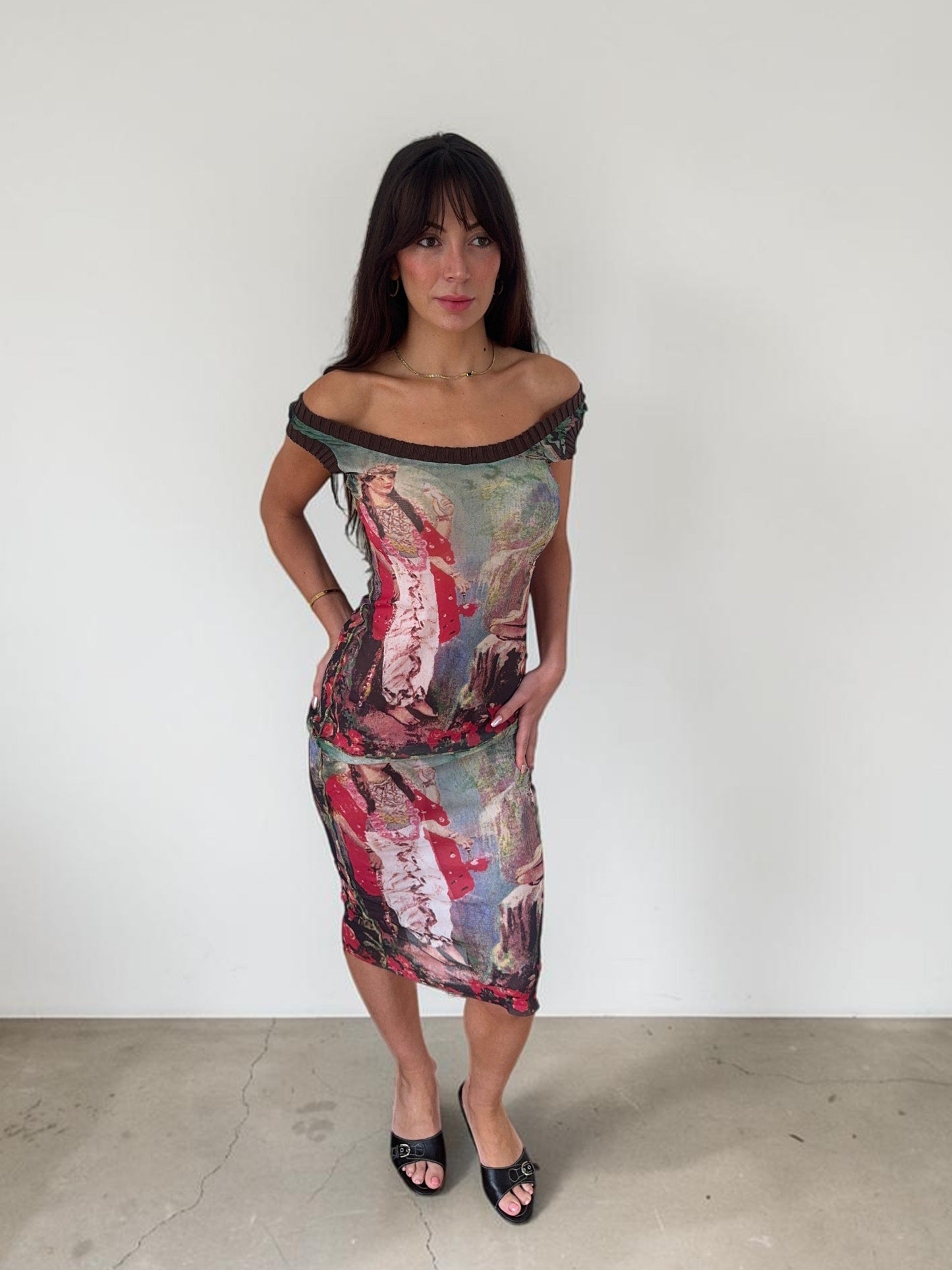 *rare* jean paul gaultier s/s 1998 fairy midi dress