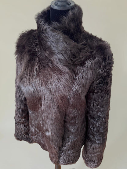 (rare) Gucci F/W 2002 by Tom Ford runway reversible shearling jacket