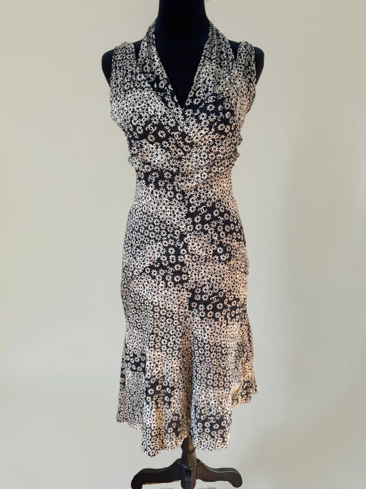 (RESERVED) (rare) Chanel S/S 2003 double halterneck dress