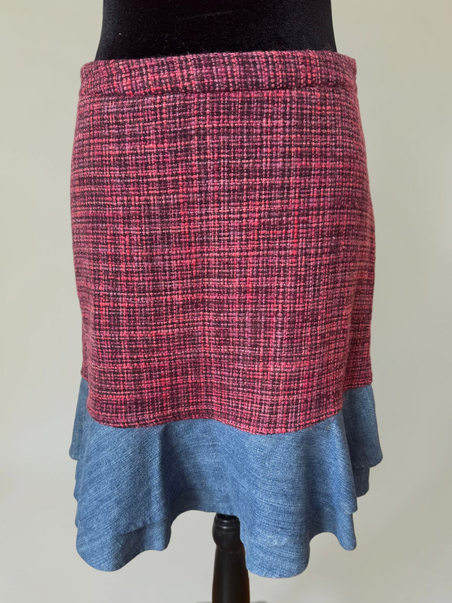 Dolce & Gabbana F/W 2005 tweed top and skirt set