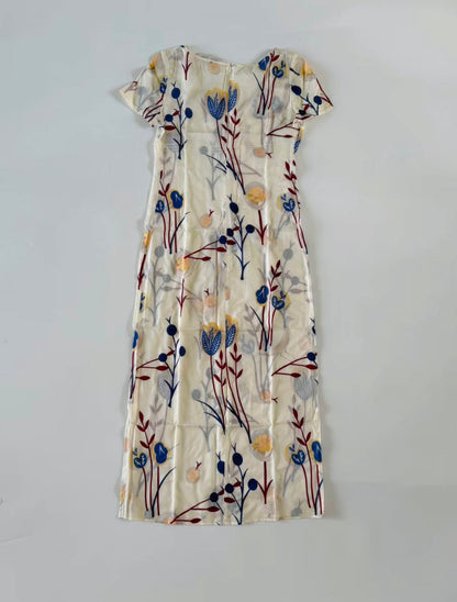 miu miu spring summer 1997 floral dress