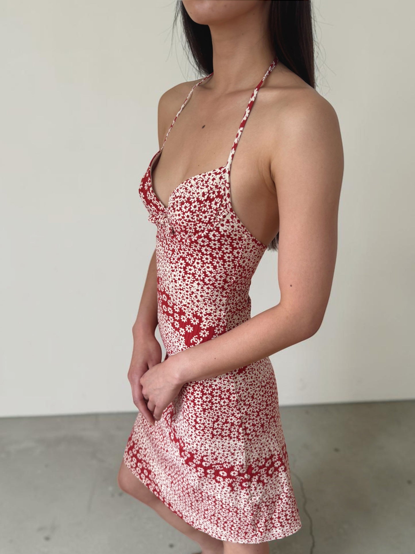 *rare* chanel spring summer 2003 halter bustier dress