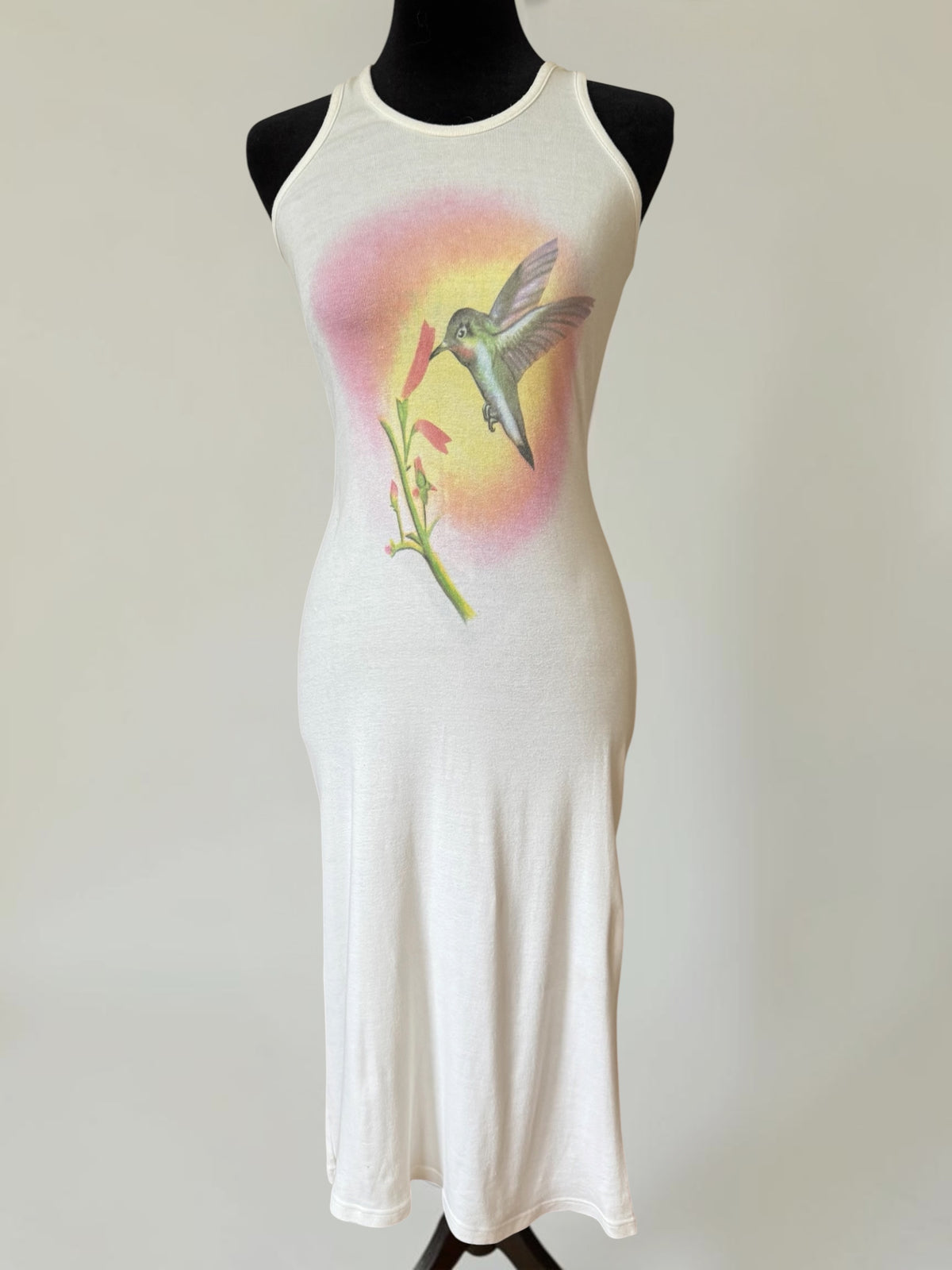 *RENTAL ONLY* (rare) (documented) Chloe S/S 1999 hummingbird dress