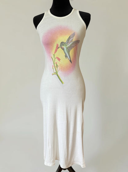 *RENTAL ONLY* (rare) (documented) Chloe S/S 1999 hummingbird dress