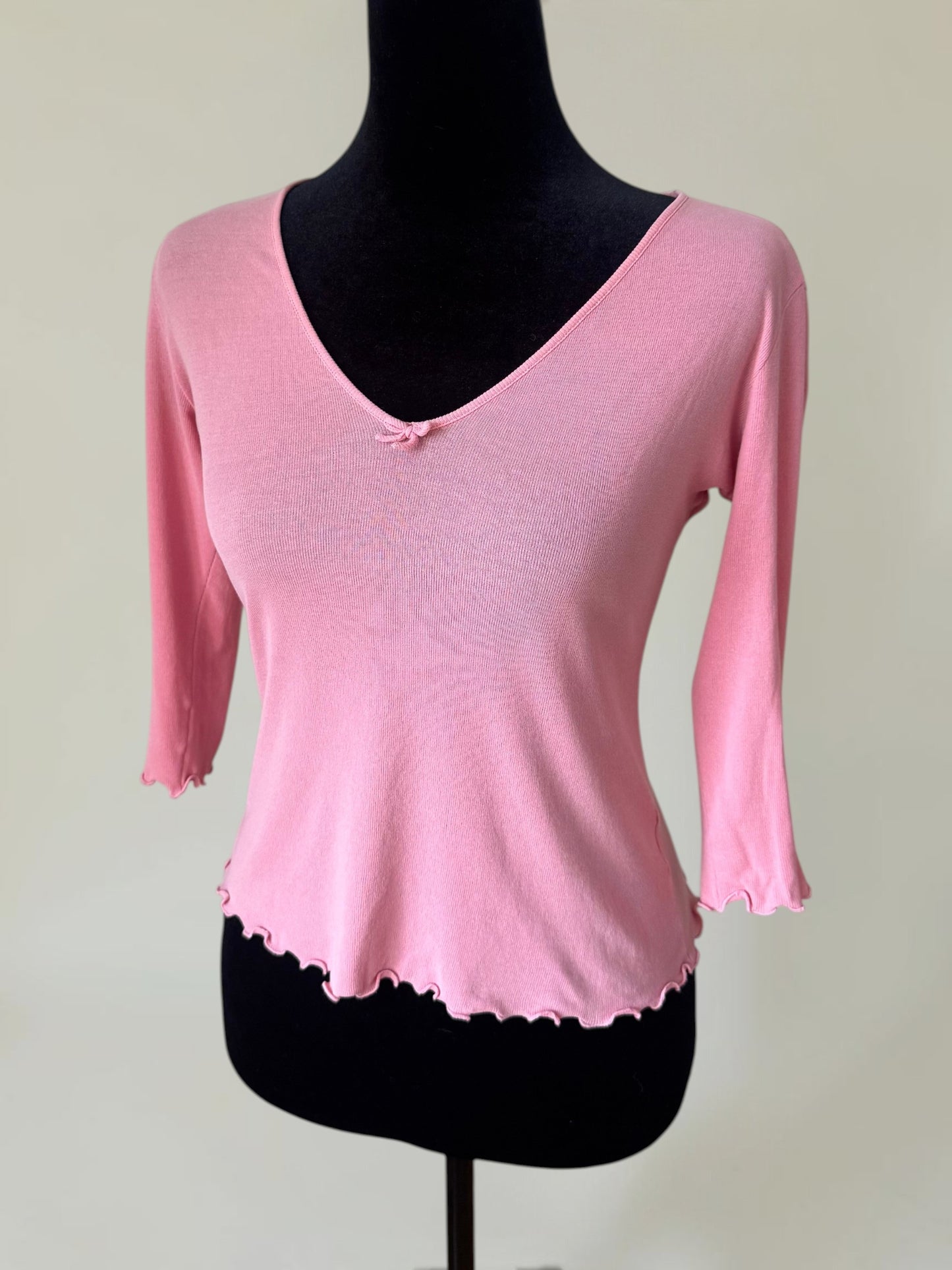 (RESERVED) Gucci S/S 2000 by Tom Ford pink bow top