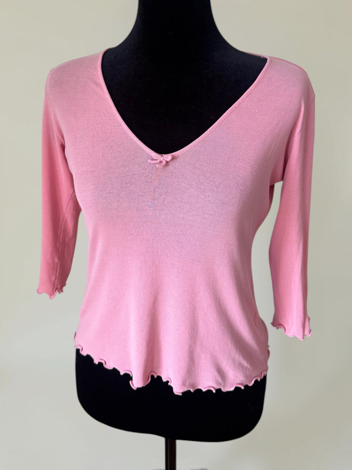 (RESERVED) Gucci S/S 2000 by Tom Ford pink bow top