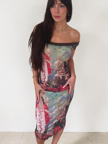 *rare* jean paul gaultier s/s 1998 fairy midi dress