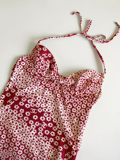 *rare* chanel spring summer 2003 halter bustier dress