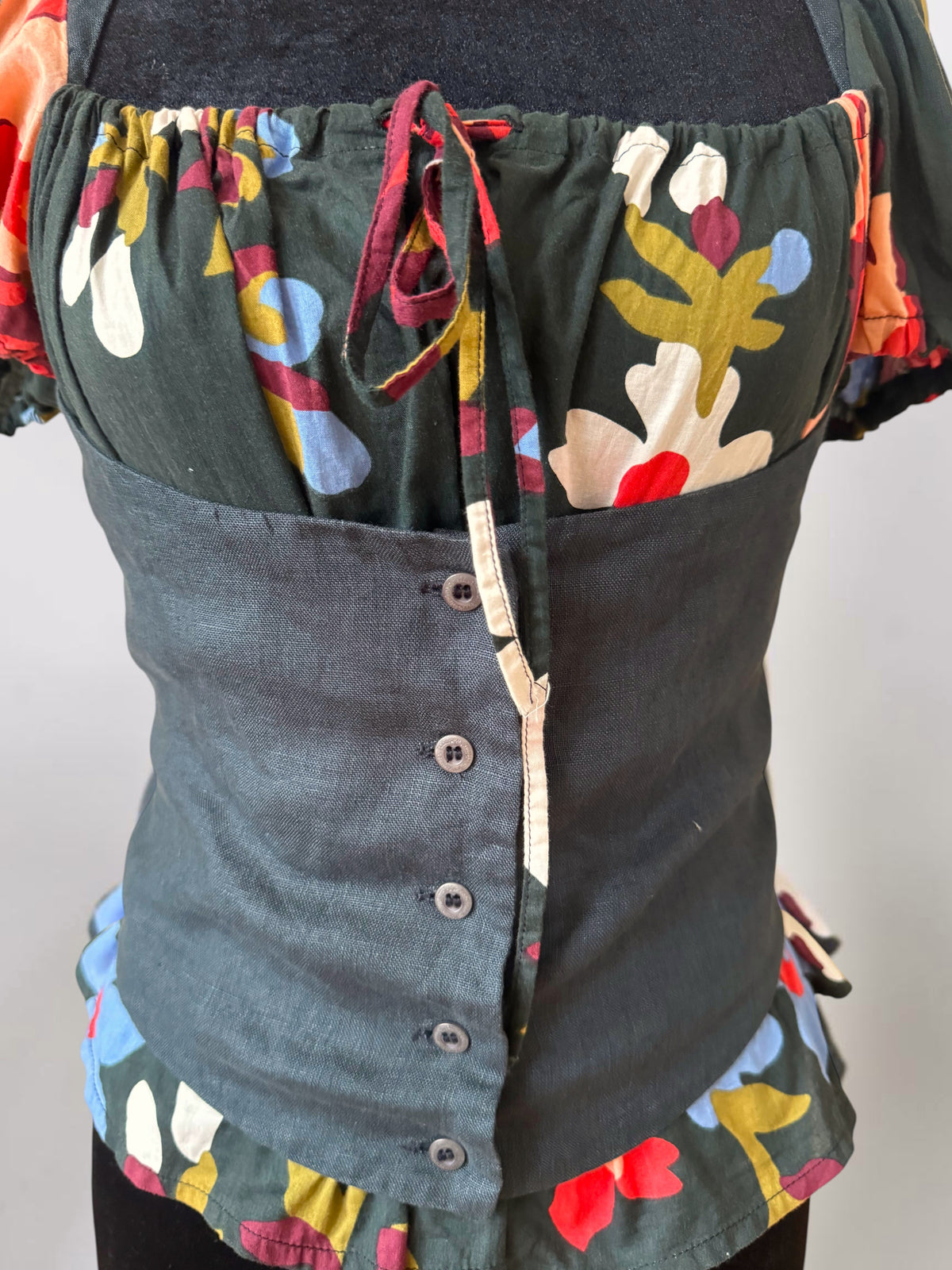 Vivienne Westwood F/W 2004 milkmaid corset top