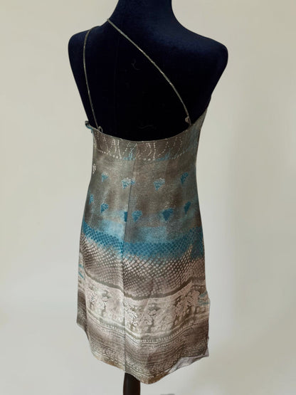 Emporio Armani S/S 1998 runway strappy silk dress