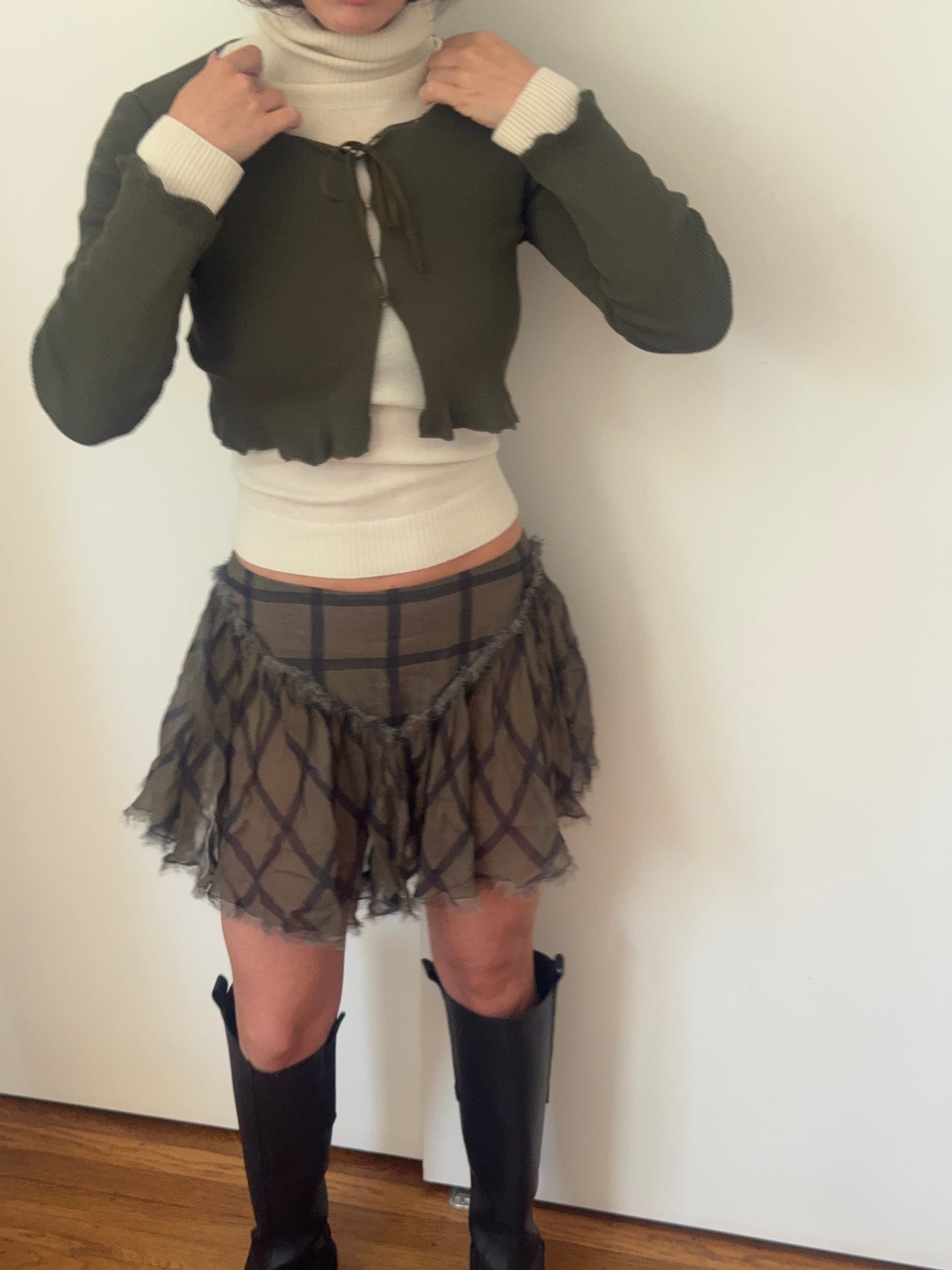 *rare* miu miu f/w 1998 bow tie top