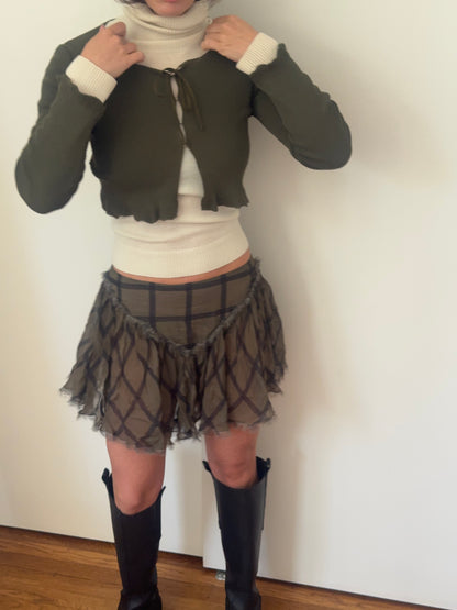 *rare* miu miu f/w 1998 bow tie top