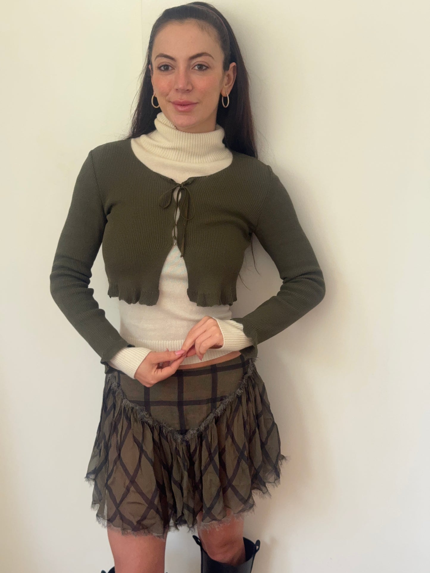 *rare* miu miu f/w 1998 bow tie top