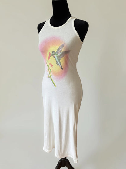 *RENTAL ONLY* (rare) (documented) Chloe S/S 1999 hummingbird dress