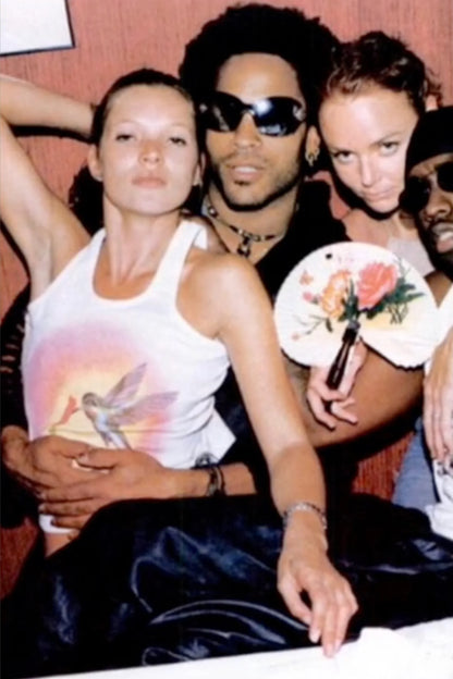*RENTAL ONLY* (rare) (documented) Chloe S/S 1999 hummingbird dress
