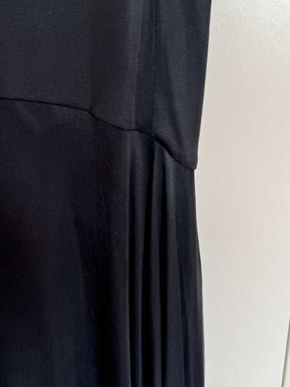(rare) Gianni Versace Couture S/S 1995 black backless medusa dress