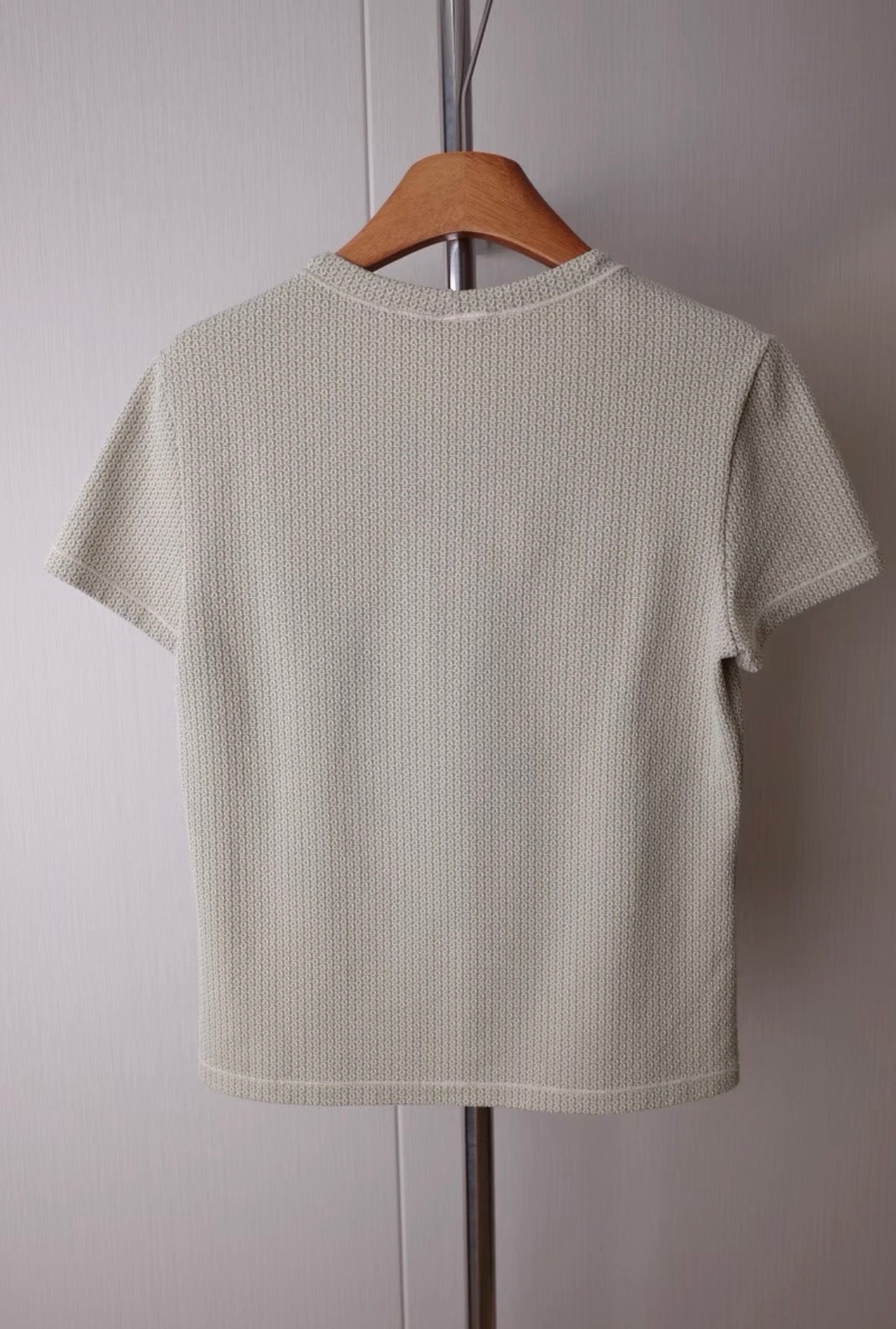 miu miu spring summer 1999 knit bow t-shirt