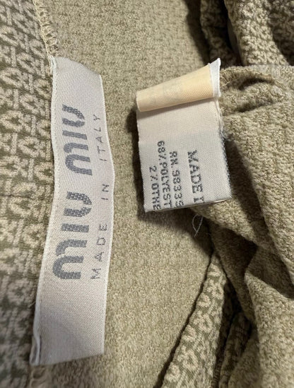 miu miu spring summer 1999 knit bow t-shirt