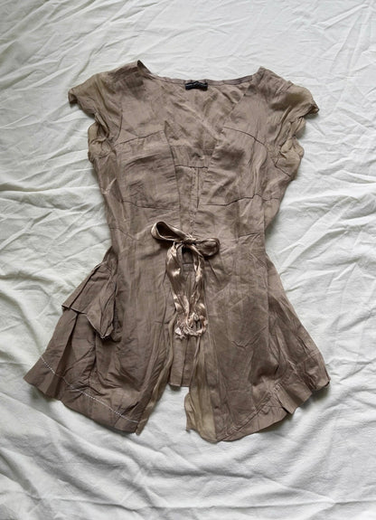 marithé + françois girbaud spring summer 2006 layered tie top