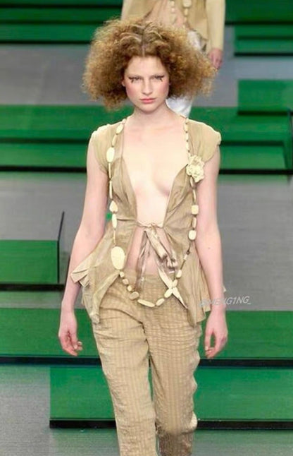 marithé + françois girbaud spring summer 2006 layered tie top