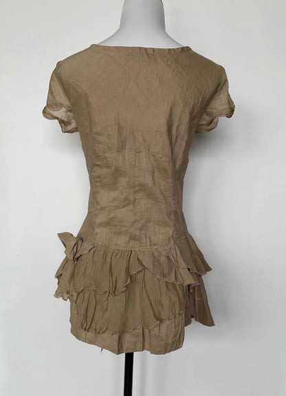 marithé + françois girbaud spring summer 2006 layered tie top