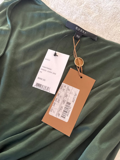 gucci f/w 2006 slinky bamboo buckle tank (new with tags)