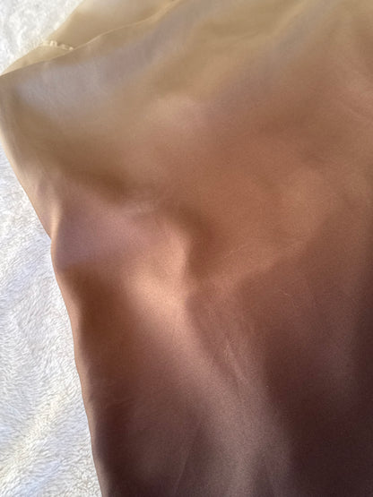 prada s/s 2004 dip dye silk dress