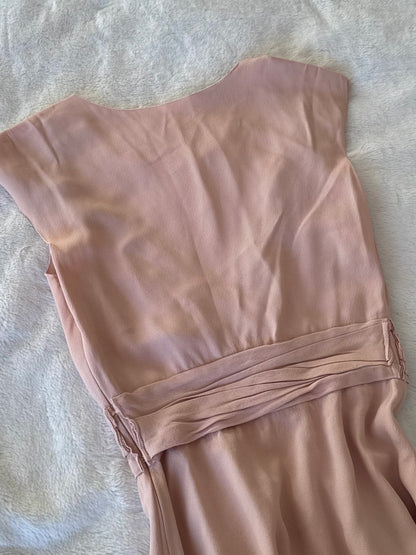 prada s/s 2006 silk pleated midi dress