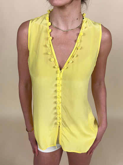 Yves Saint Laurent S/S 2004 by Tom Ford silk tank top