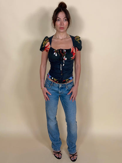 Vivienne Westwood F/W 2004 milkmaid corset top