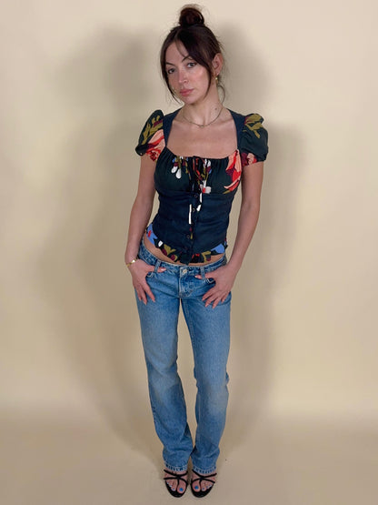 Vivienne Westwood F/W 2004 milkmaid corset top