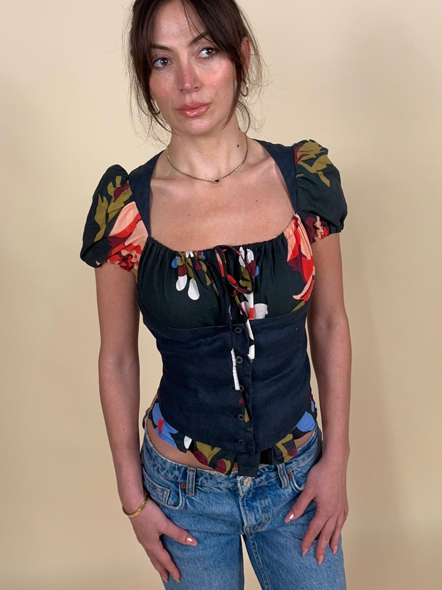 Vivienne Westwood F/W 2004 milkmaid corset top