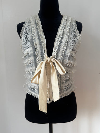 (rare) Valentino F/W 2005 runway lace top