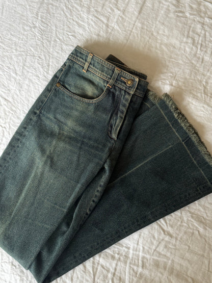 Chloe S/S 2001 by Stella McCartney sequin horse jeans