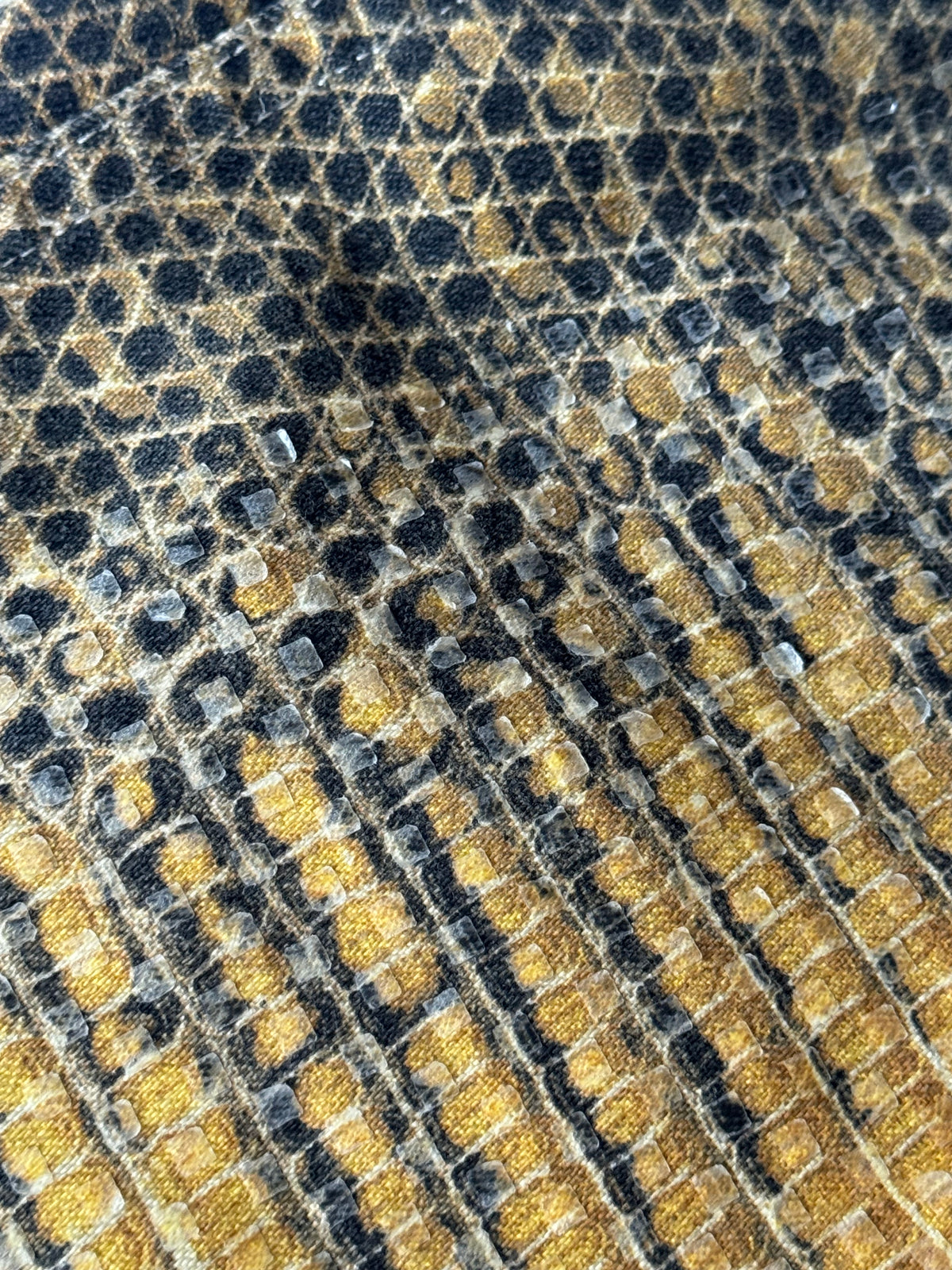 Roberto Cavalli F/W 1998 runway snake print jeans