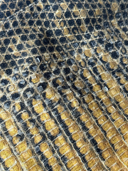 Roberto Cavalli F/W 1998 runway snake print jeans
