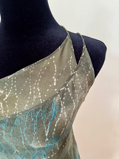 Emporio Armani S/S 1998 runway strappy silk dress