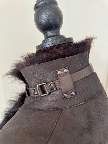 (rare) Gucci F/W 2002 by Tom Ford runway reversible shearling jacket