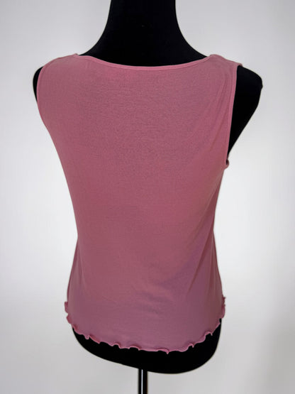 gucci spring summer 2000 pink bow tank