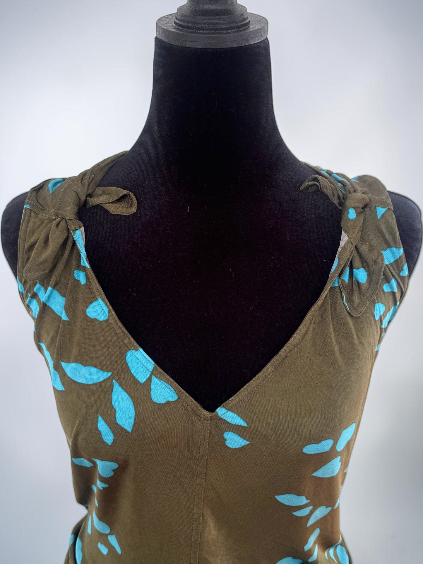 *rare* yves saint laurent fall winter 2004 lip kiss skirt and tank set