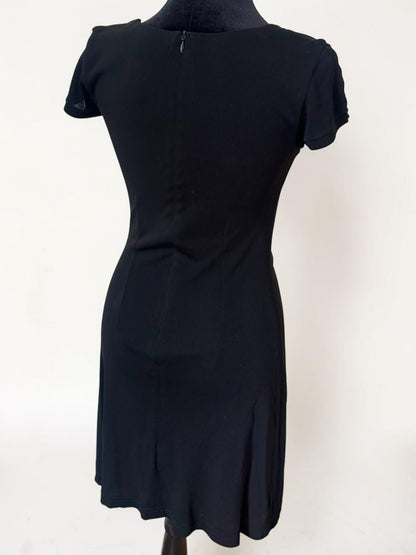 (rare) Todd Oldham S/S 1995 runway cutout rhinestone o-ring dress