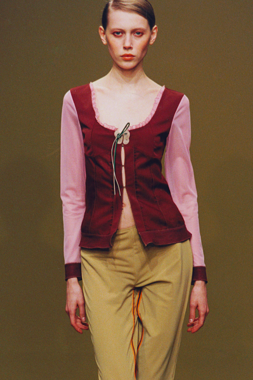 *rare* miu miu f/w 1999 suede butterfly skirt