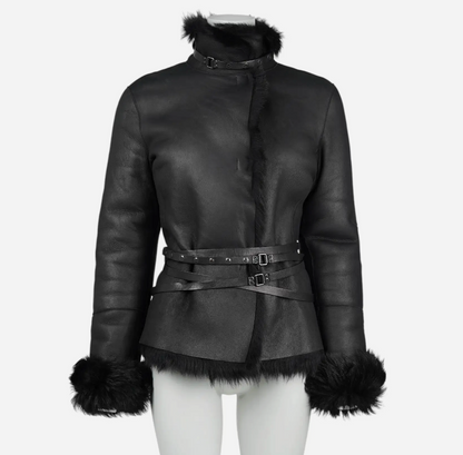 (rare) Gucci F/W 2002 by Tom Ford runway reversible shearling jacket