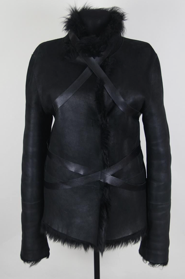 (rare) Gucci F/W 2002 by Tom Ford runway reversible shearling jacket