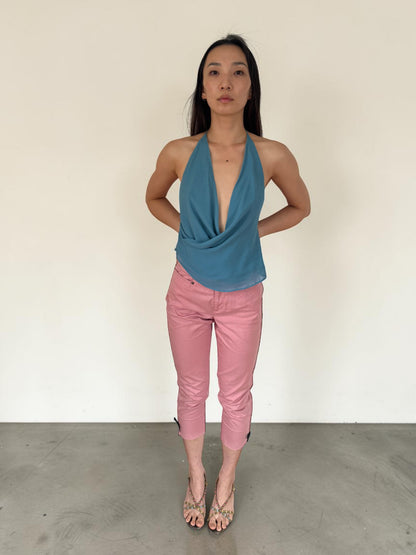 gucci s/s 2000 pink capris